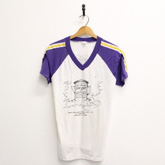 Vintage James River Basin Canoe Livery Virginia T Shirt Large - Picture 1 of 9